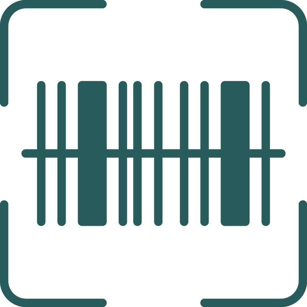 Barcode Scanner Vektor Symbol Design