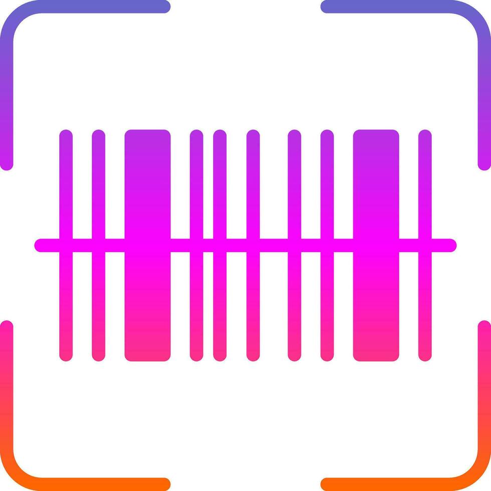 Barcode Scanner Vektor Symbol Design