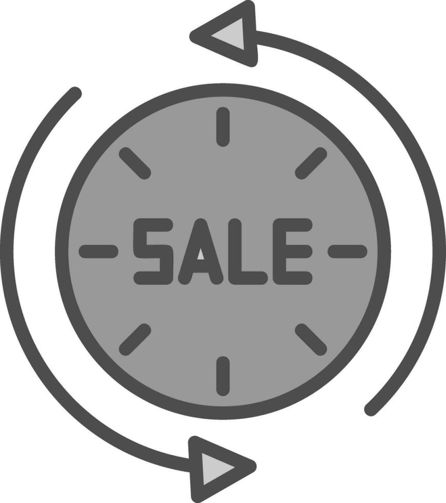 Verkauf Zeit Reisender Vektor Symbol Design