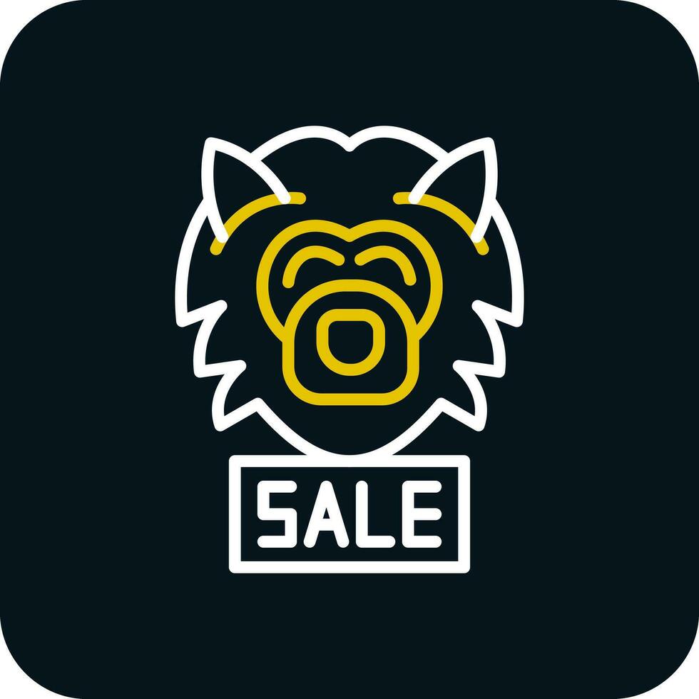 Verkauf Werwolf Vektor Symbol Design