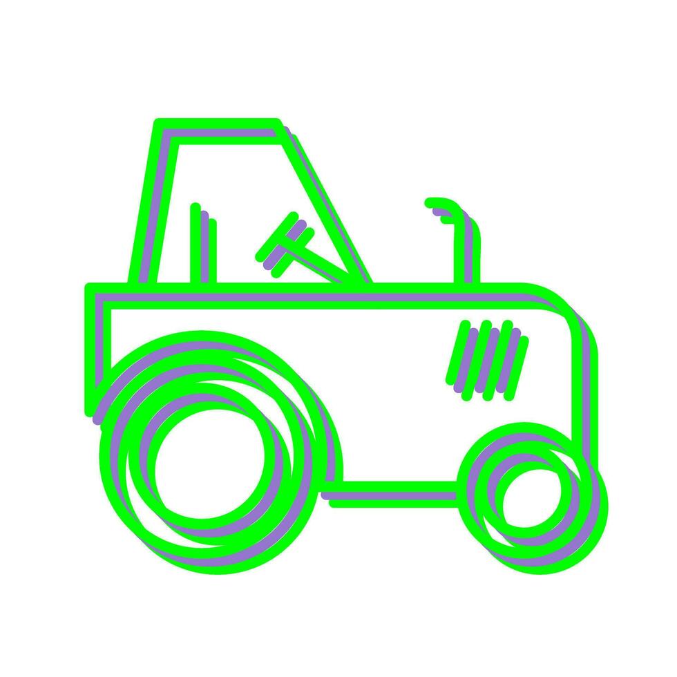 Traktor-Vektor-Symbol vektor