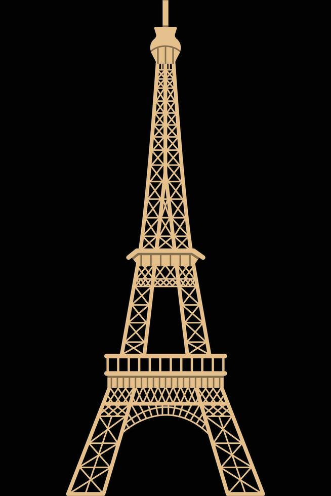 Eiffelturm Abbildung vektor