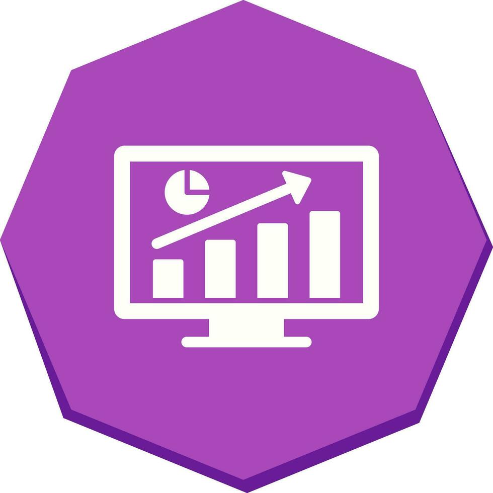 Statistik-Vektorsymbol vektor