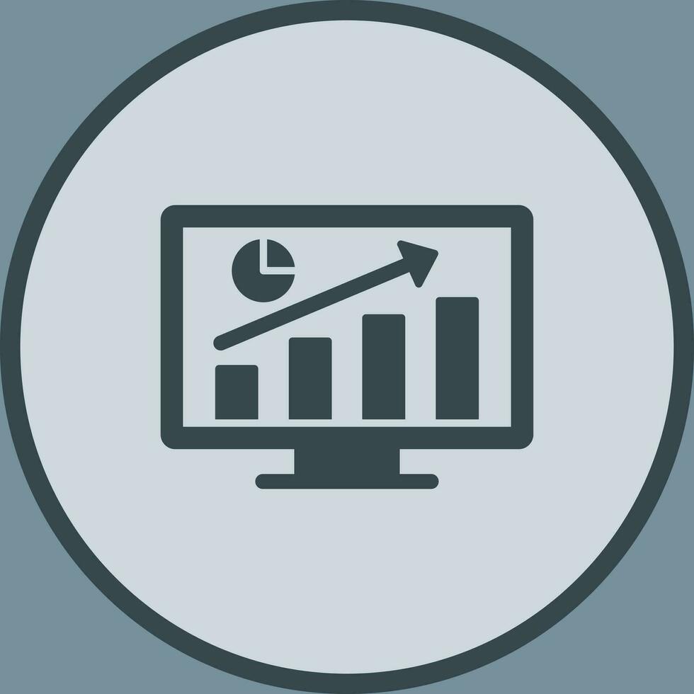 Statistik-Vektorsymbol vektor