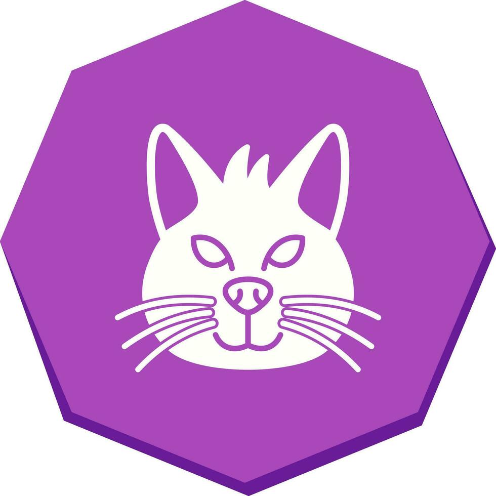 Katze-Vektor-Symbol vektor