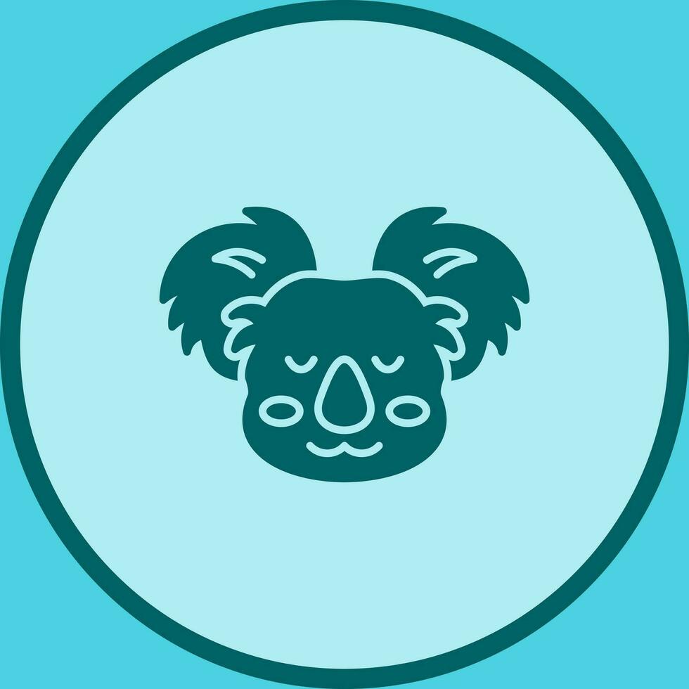 Koala-Vektorsymbol vektor