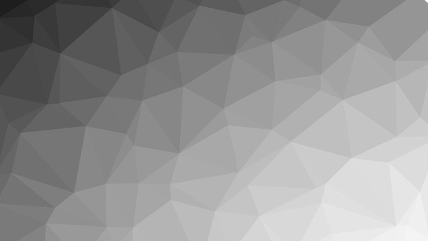 Färgrik polygonal anslutning design med låg poly vektor illustration