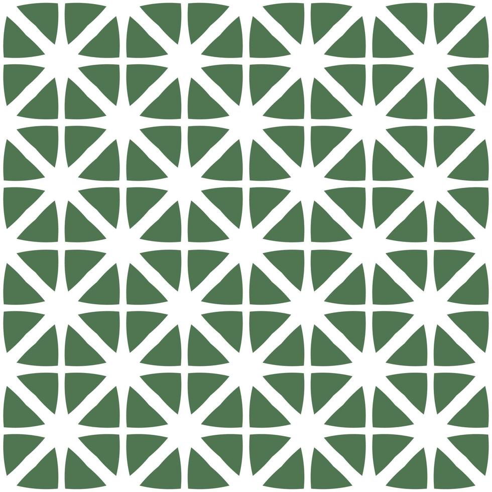 geometrisches Muster grünes Dreieck-Vektor-Illustration vektor