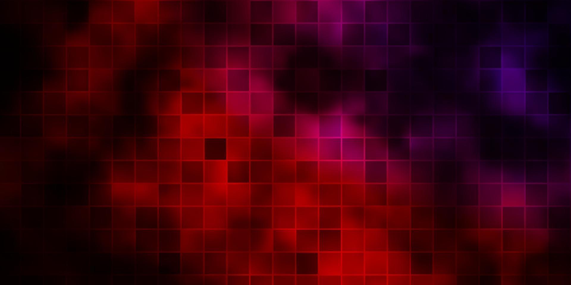 dunkelrosa, roter Vektorhintergrund im polygonalen Stil. vektor