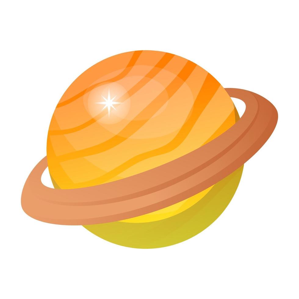 Saturn und Astronomie vektor