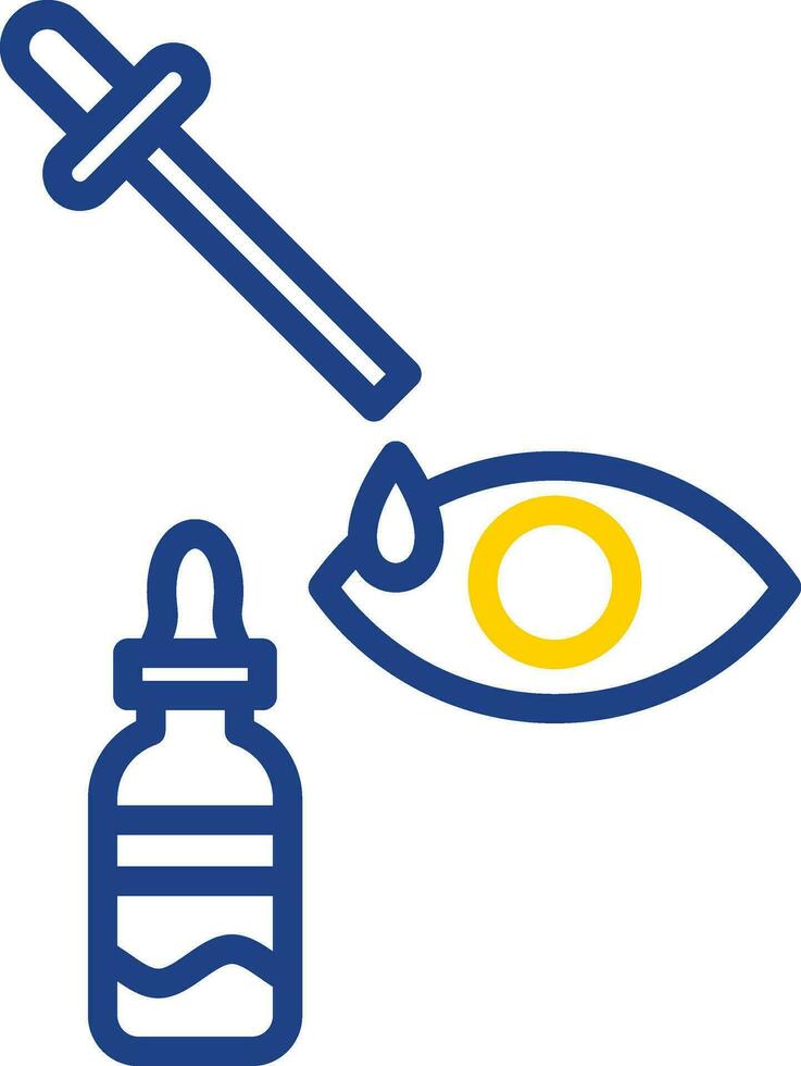 Auge Serum Vektor Symbol Design