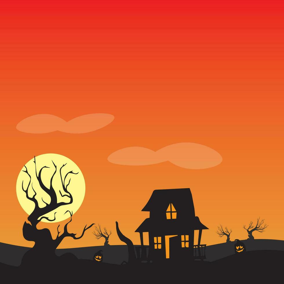 Vektor Hintergrund Design mit Halloween Thema