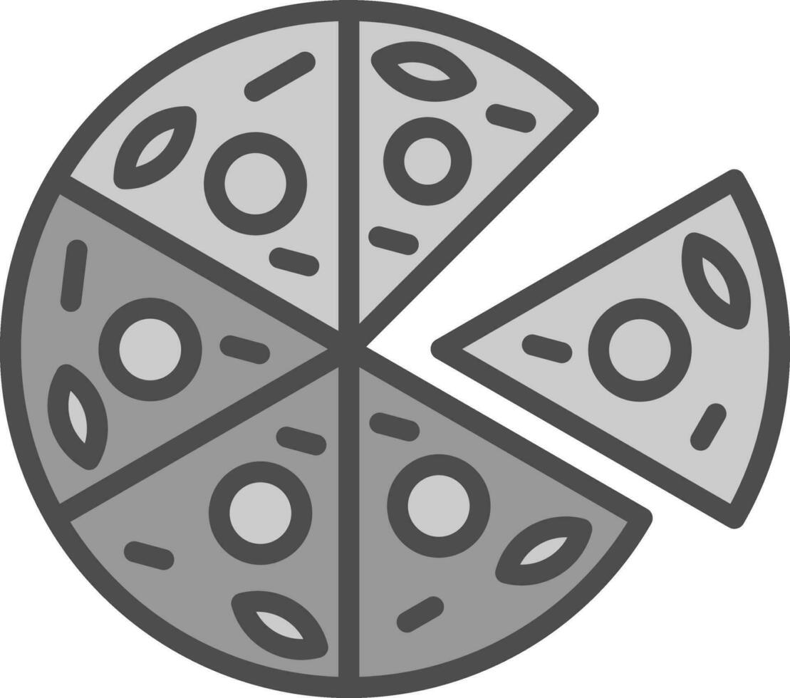 Spinat Quiche Vektor Symbol Design