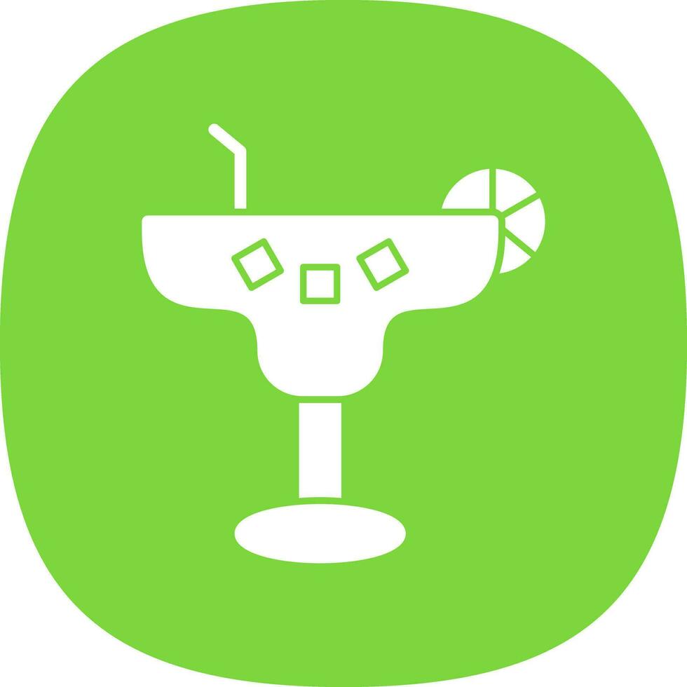 Margarita Cocktail Vektor Symbol Design