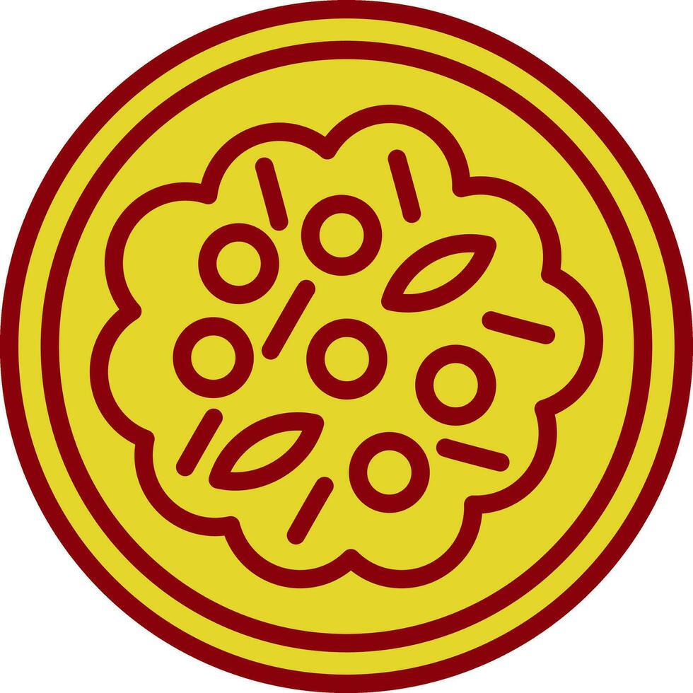 Gemüse Curry Vektor Symbol Design