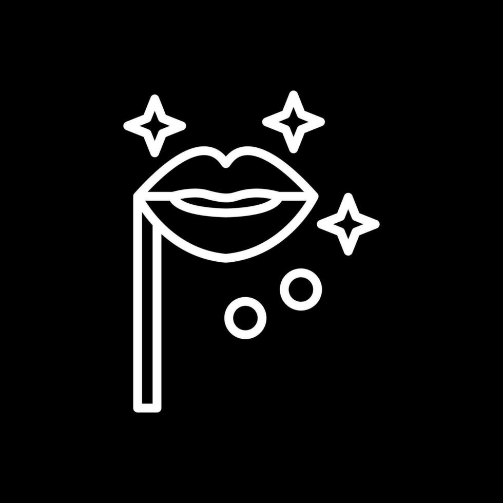 Lippe Maske Vektor Symbol Design