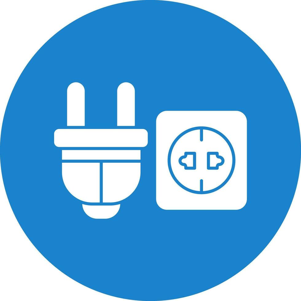 Steckdose Vektor Icon Design