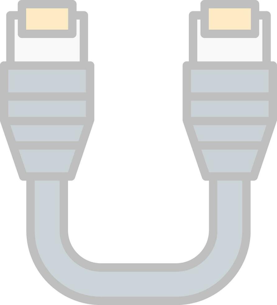 Ethernet-Vektor-Icon-Design vektor