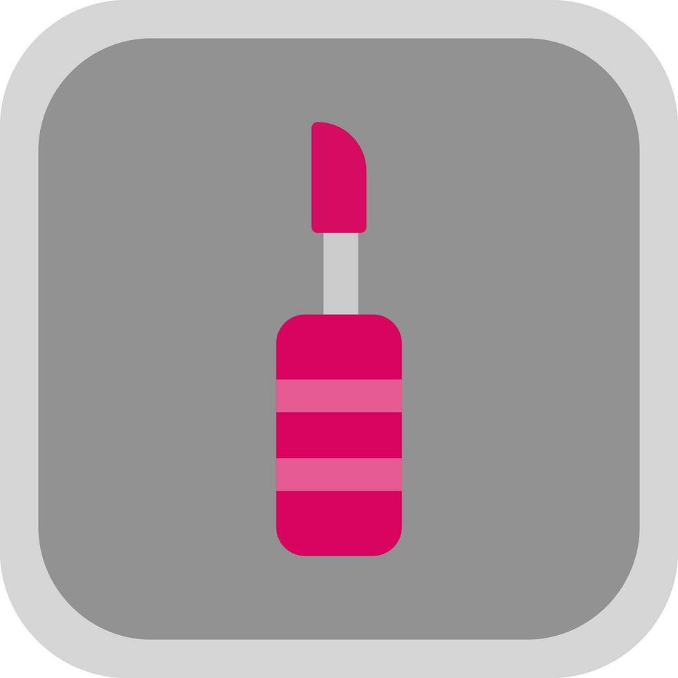 Lipgloss-Vektor-Icon-Design vektor