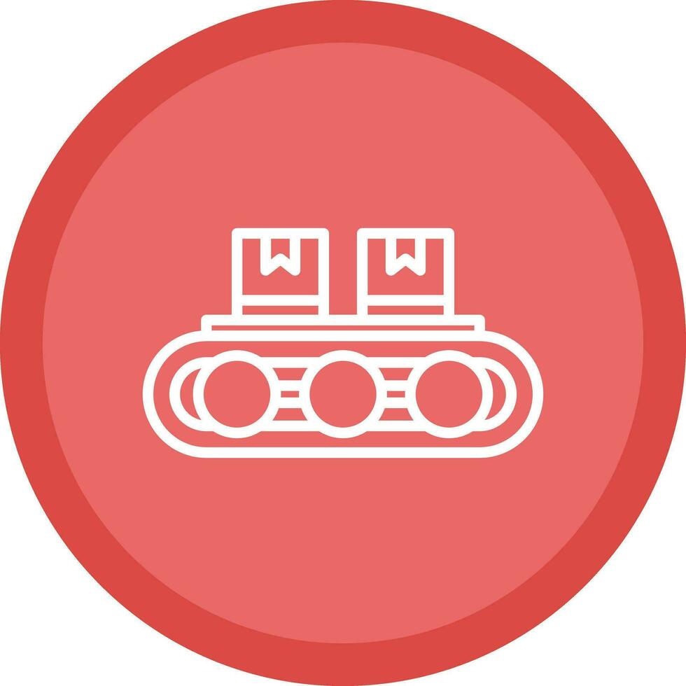 transportband bälte vektor ikon design
