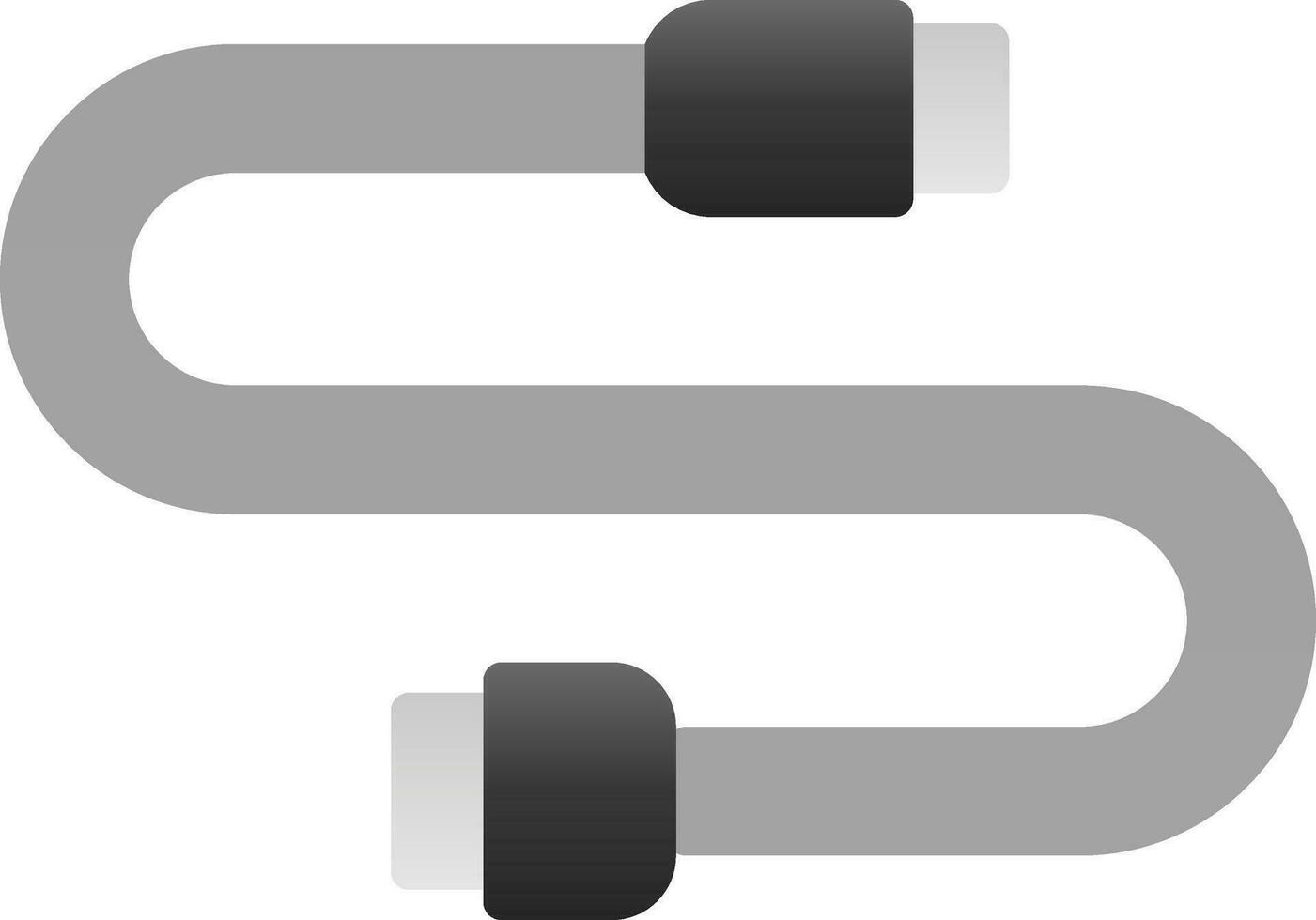 kontakt och kabel- vektor ikon design