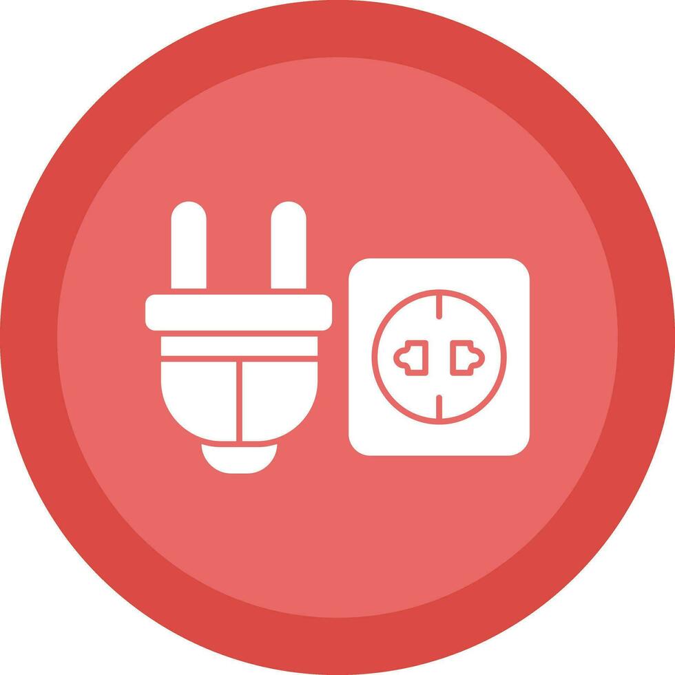 Steckdose Vektor Icon Design