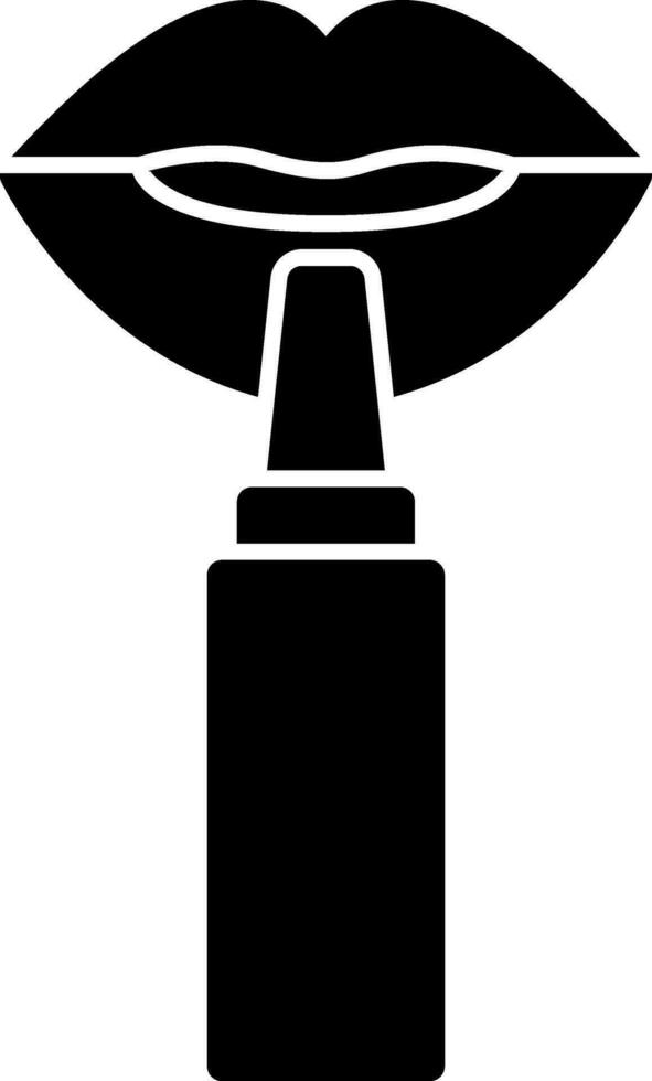Lippe Liner Vektor Symbol Design