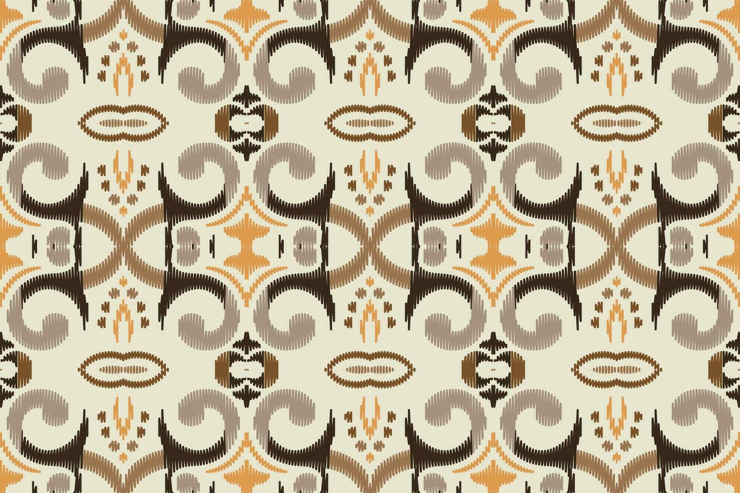 Ikat Blumen- Paisley Stickerei Hintergrund. Ikat Designs geometrisch ethnisch orientalisch Muster traditionell.aztekisch Stil abstrakt Vektor illustration.design zum Textur, Stoff, Kleidung, Verpackung, Sarong.