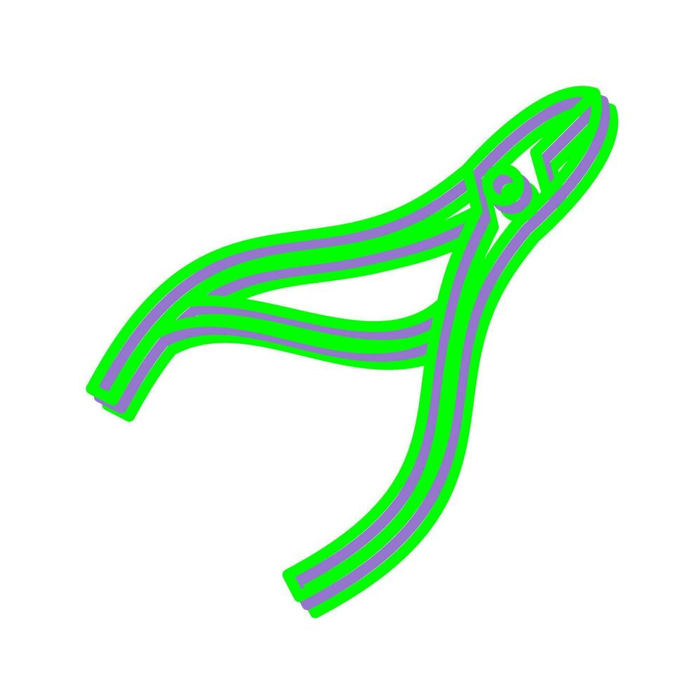 Zange-Vektor-Symbol vektor