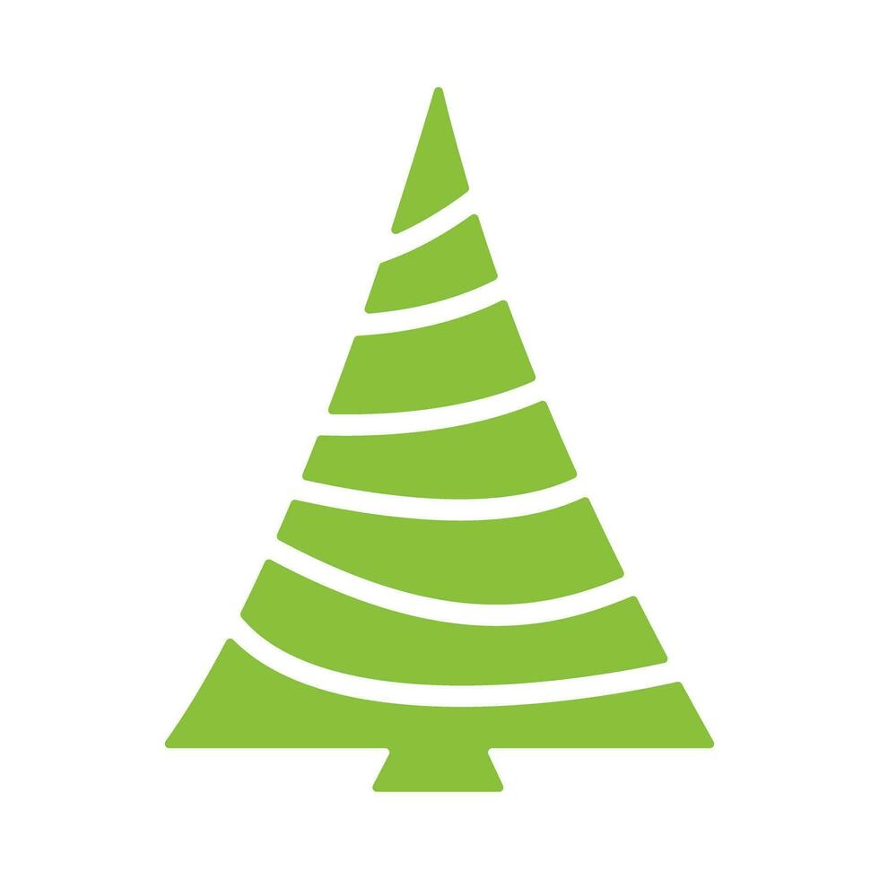 Weihnachtsbaum-Symbol vektor