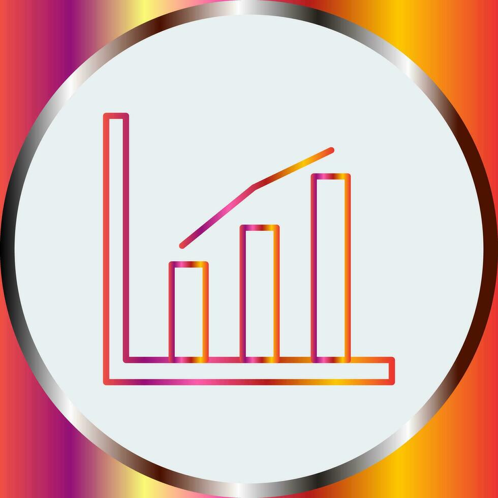 Statistik-Vektorsymbol vektor