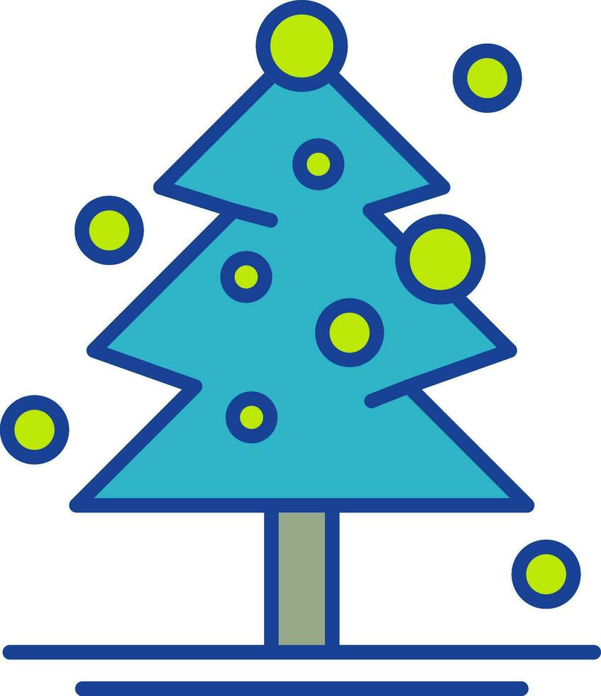 Weihnachtsbaum-Vektor-Symbol vektor