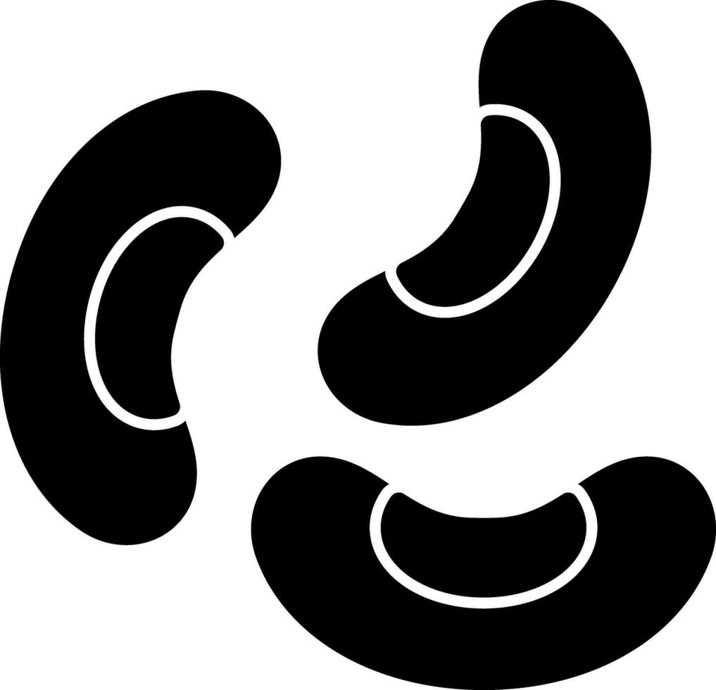 Bohnen Vektor Symbol Design