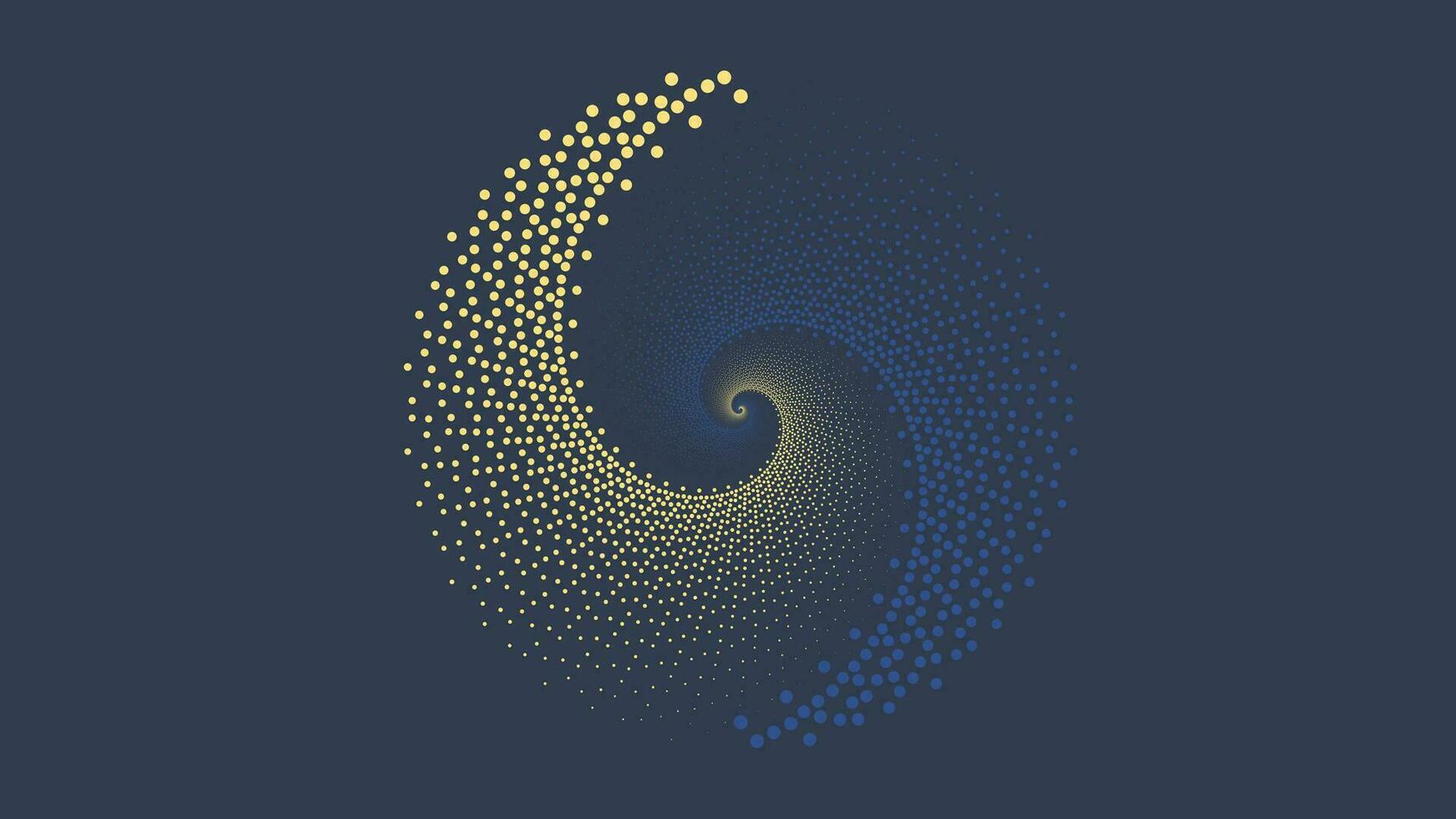 abstrakt Spiral- Wirbel Stil minimalistisch Hintergrund. vektor