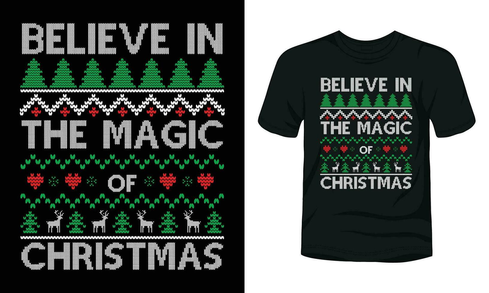 tro i de magi av jul t-shirt design vektor