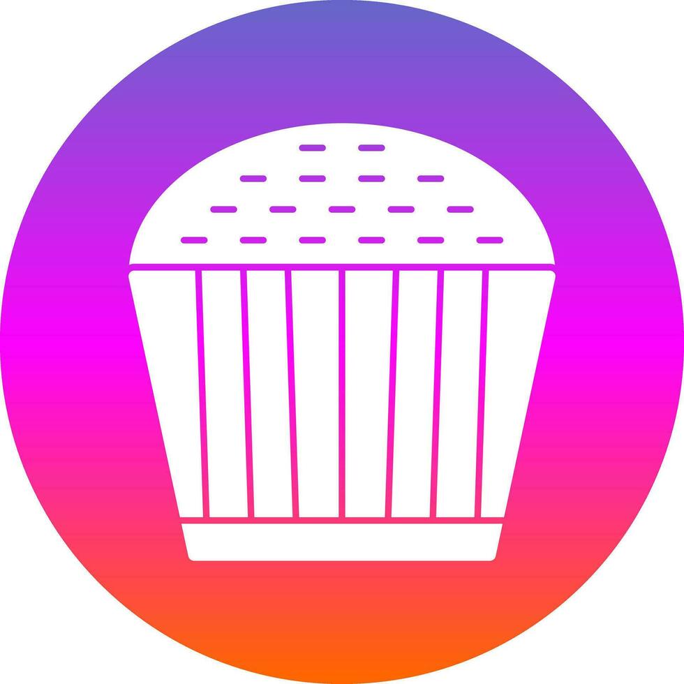 Cupcake-Vektor-Icon-Design vektor