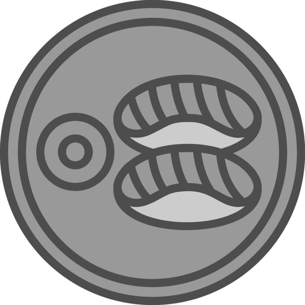Sushi-Vektor-Icon-Design vektor