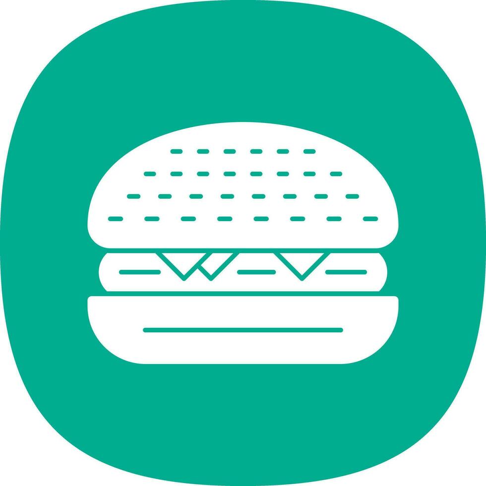 Sandwich-Vektor-Icon-Design vektor