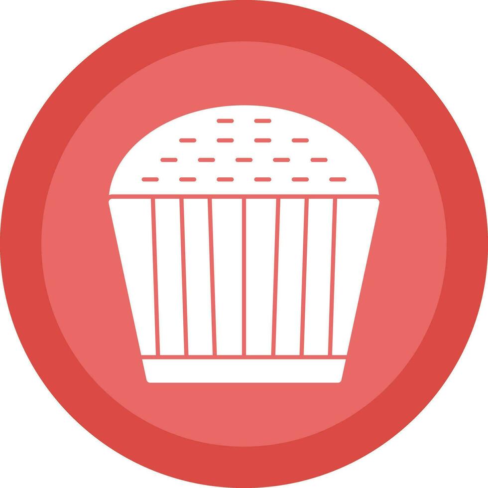 Cupcake-Vektor-Icon-Design vektor