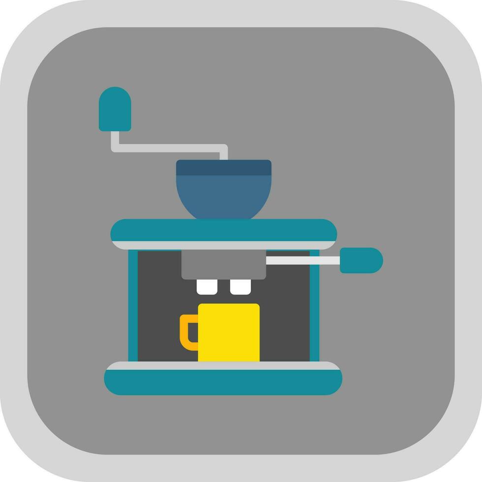 Kaffeemühle-Vektor-Icon-Design vektor