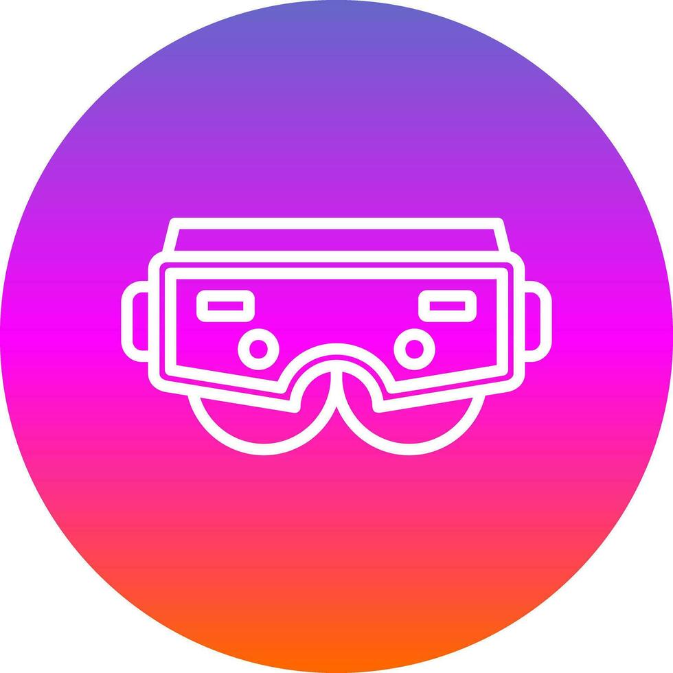 Hololens Visier Vektor Symbol Design