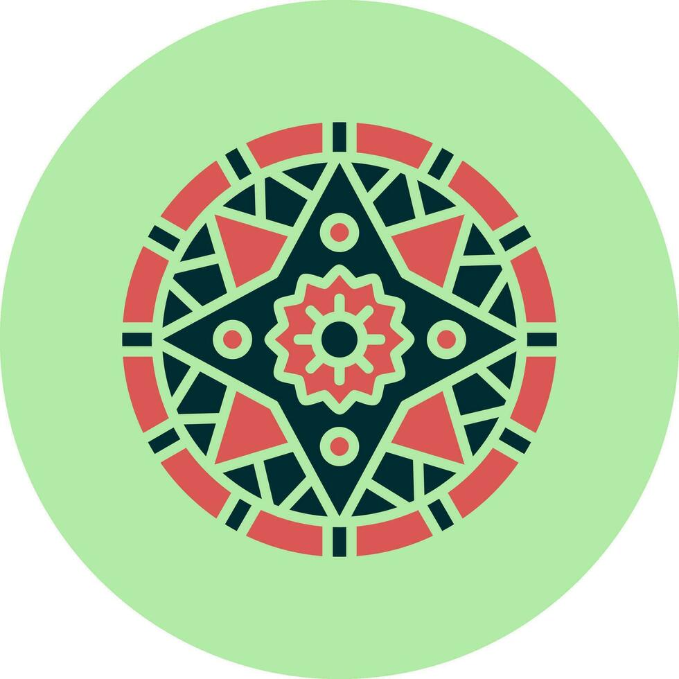 mandala vektor ikon