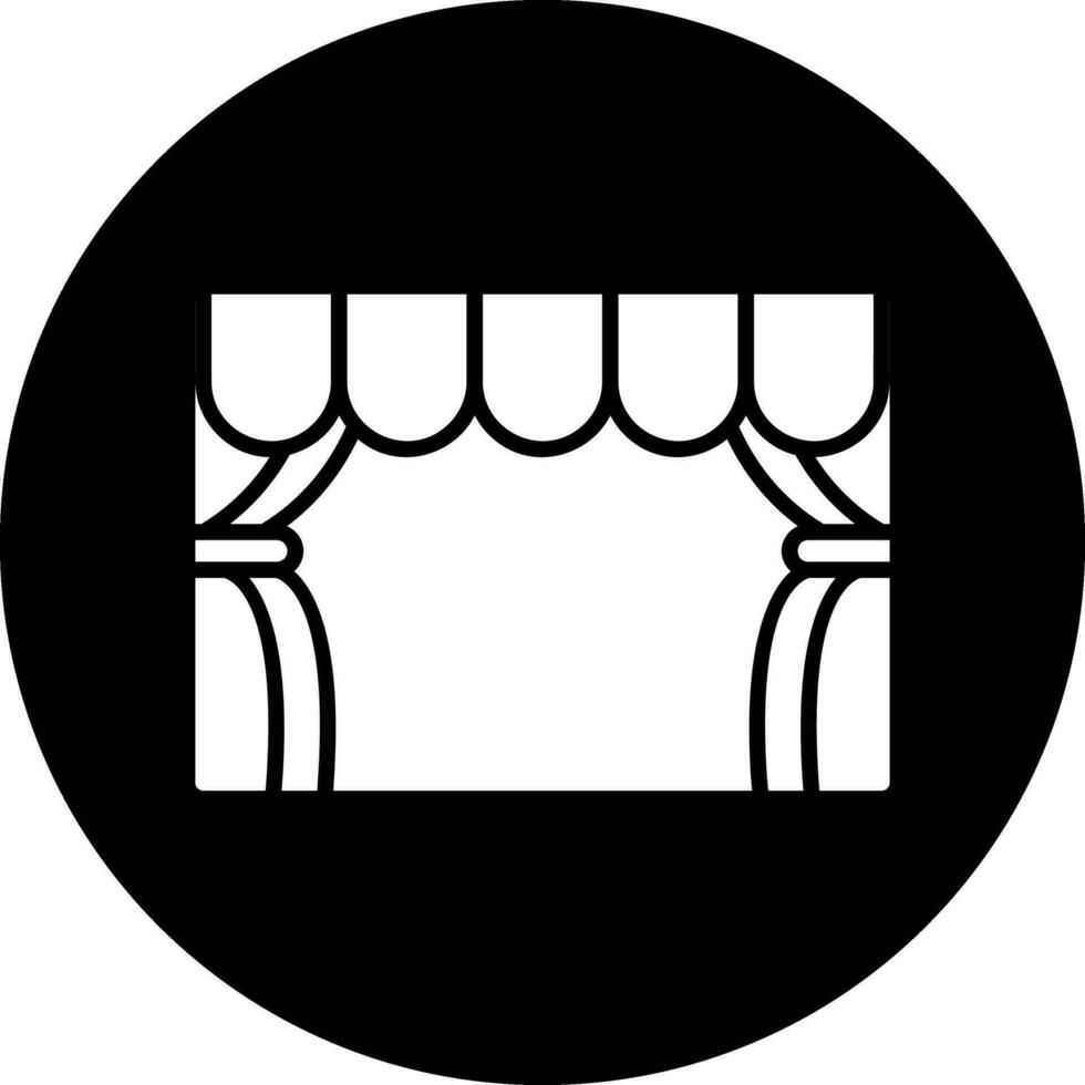 Bühnenvektor-Symbol vektor