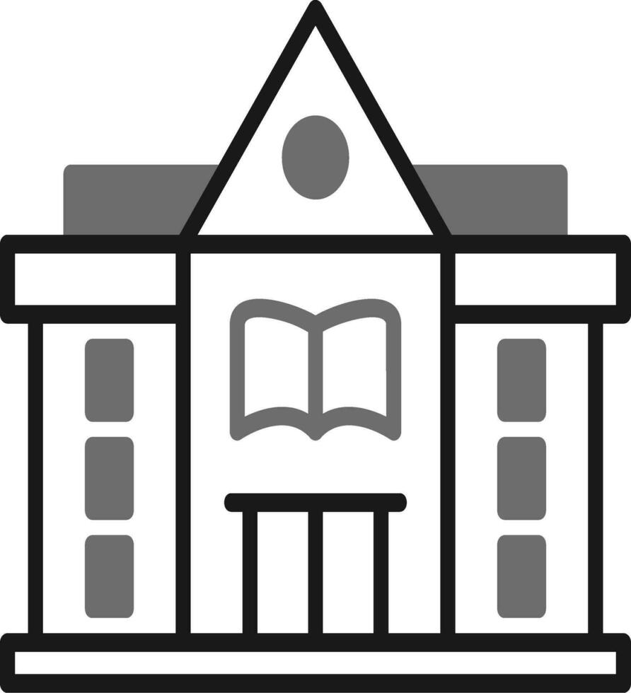 Bibliotheksvektorsymbol vektor