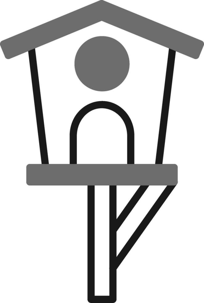 Vogel Haus Vektor Symbol