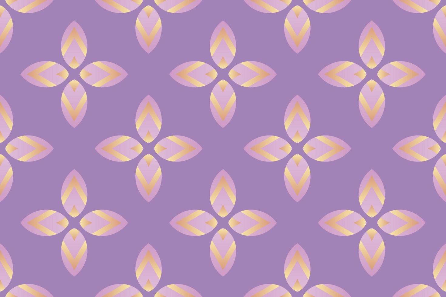 mönster blomma kronblad stil retro lila gradient vektor illustration