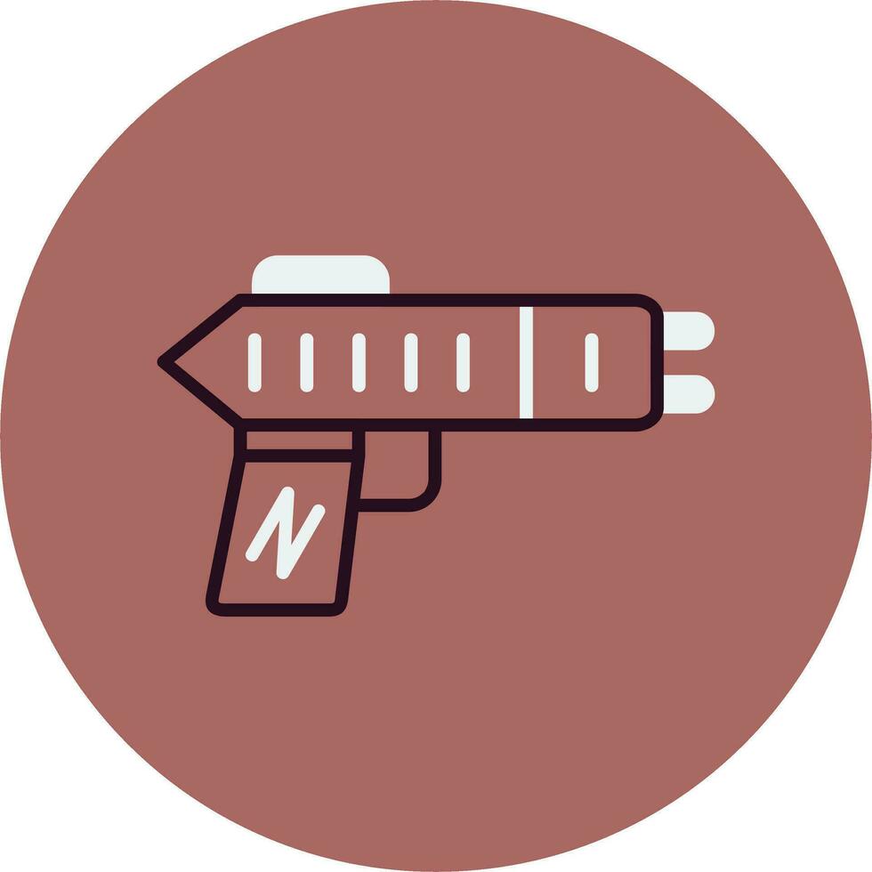 betäuben Gewehr Vektor Symbol