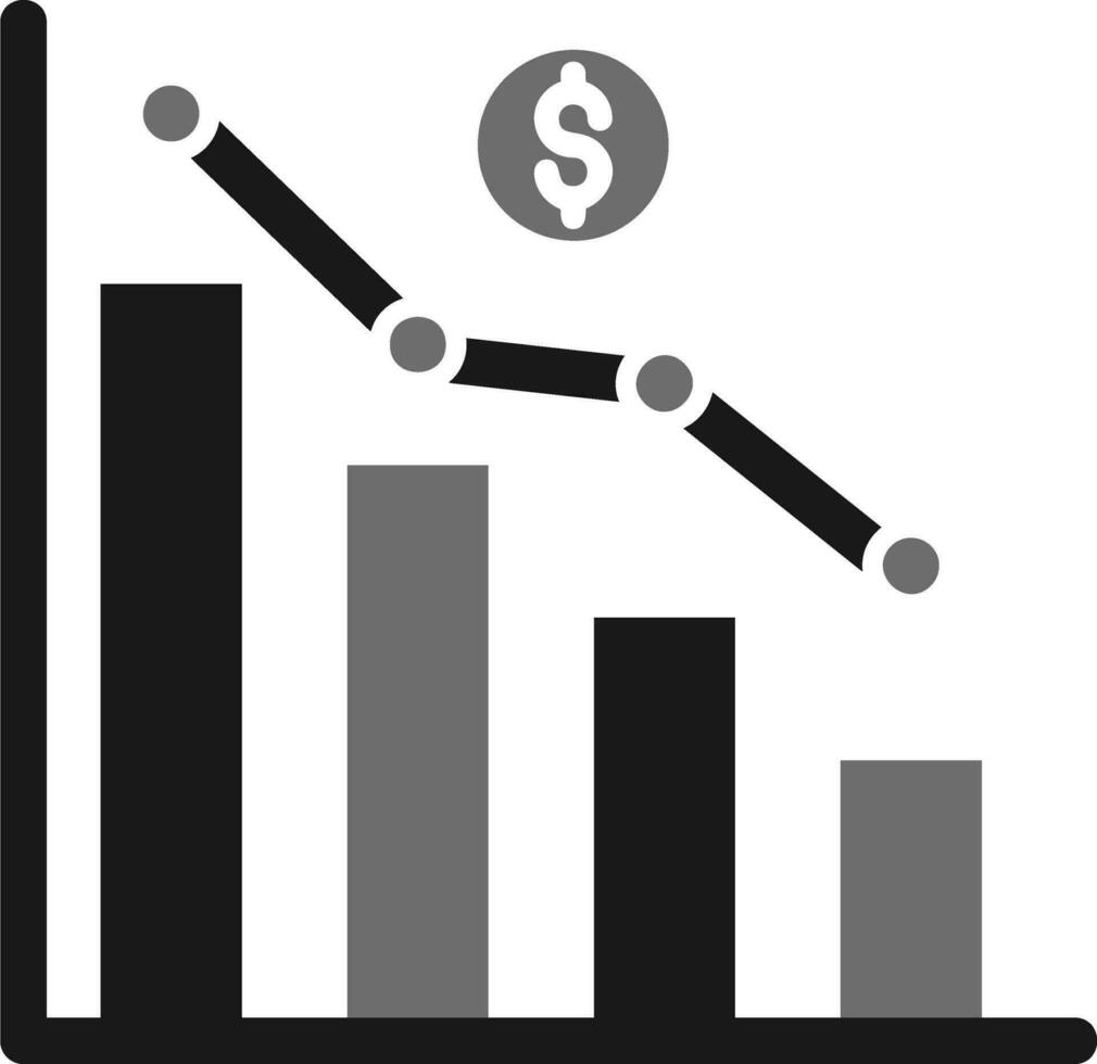 lågkonjunktur vektor ikon