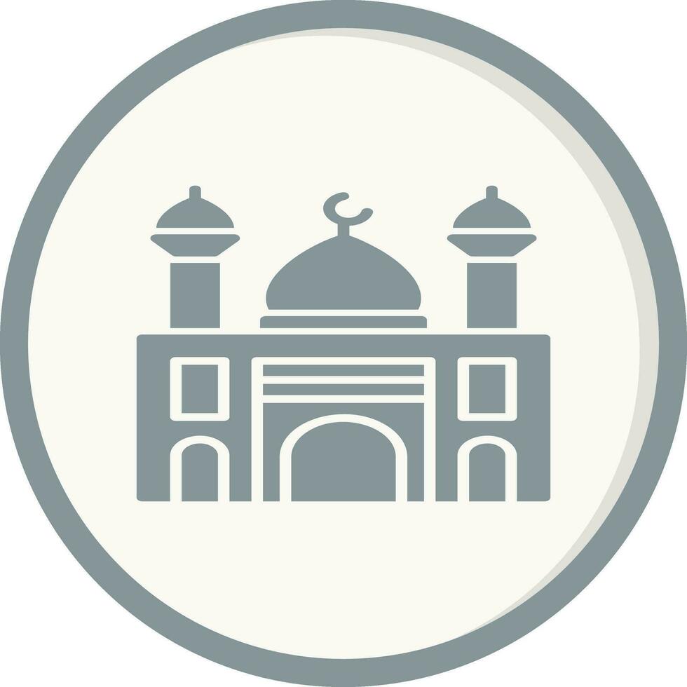 Moschee-Vektor-Symbol vektor