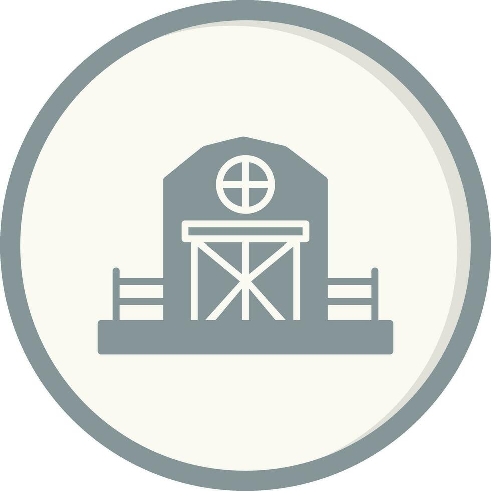 Kuhstall Vektor Symbol